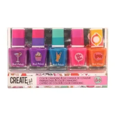 Canenco: Create it! Set lakova za nokte s 5 komada u bojama koje mijenjaju boju