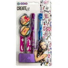 Canenco: Create It! Tetovaža mirisni gel olovka set od 3 komada u više varijanti