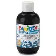 Carioca: Crna tempera 250ml