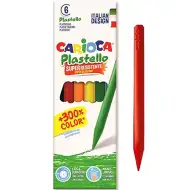 Carioca: Plastello set masnih bojica 6kom