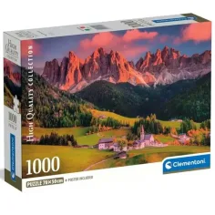 Čarobni dolomiti 1000 kom HQC puzzle s posterom - Clementoni