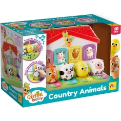 Carotina Baby: Farm životinjski puzzle edukativna igračka - Lisciani