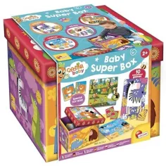 Carotina Baby: Super Box 10 edukativnih igara - Lisciani