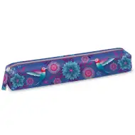 Catalina Estrada uska pernica sa uzorkom ptice 20x4x4cm