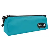 Chrome Mood okrugla plava pernica za olovke 21x7x7cm