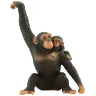 Čimpanza i mladunče figura - Bullyland