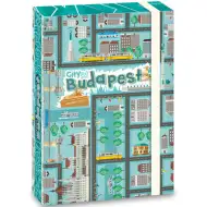 City of Budapest mapa za bilježnice A/5