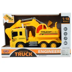 City Truck: Kamion s bagerom s svjetlom i zvukom 1/18 slika 6