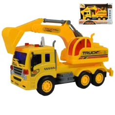 City Truck: Kamion s bagerom s svjetlom i zvukom 1/18