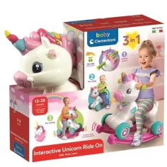Clementoni Baby: 3 u 1 interaktivna ljuljačka jednorog