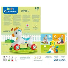 Clementoni Baby: 3 u 1 interaktivna ljuljačka poni slika 4