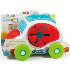 Clemmy Automobilski mekani kockasti set 8 kom - Clementoni