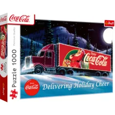 Coca-Cola Božićna karavana 1000kom premium plus puzzle - Trefl