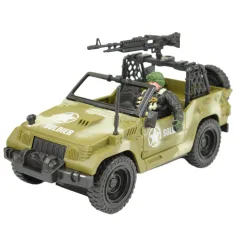 Combat Force 9: Vojno terensko vozilo sa vojnikom i oružjem 22cm slika 2