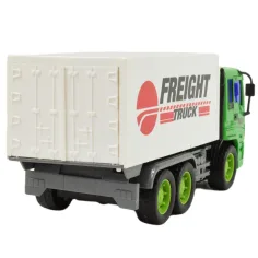 Construction Truck: Kontejnerski kamion s dizajnom zamašnjaka 19 cm slika 3