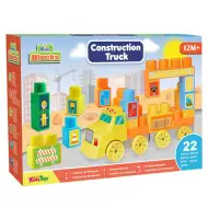 Construction Truck set sa kockicama 22kom