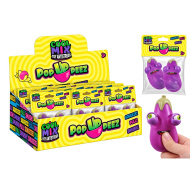 Cool Mix PopUppeez patlidžan s iskolačenim očima antistres igračka