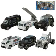 Cops Die-Cast: Set od 6 policijskih automobila