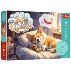 Corgi svijet snova 60-dijelni puzzle - Trefl