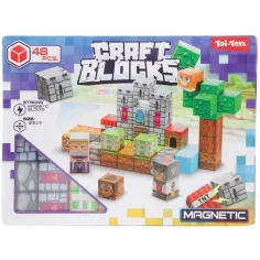 Craft Blocks magnetska građevinska igračka, 48 komada – u dvije varijante