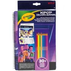 Crayola: Bojanje i Skiciranje - K-Pop Demon Hunters kreativni set za crtanje i bojanje