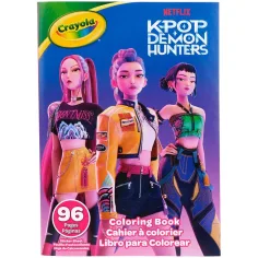Crayola: K-Pop Demon Hunteri bojanka od 96 stranica s naljepnicama