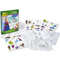 Crayola: Snježno kraljevstvo 2 bojanka sa naljepnicama slika 4