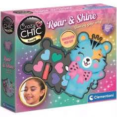 Crazy Chic: Roar & Shine set za šminkanje u obliku tigra - Clementoni