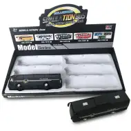 Crni policijski autobus sa zvukom