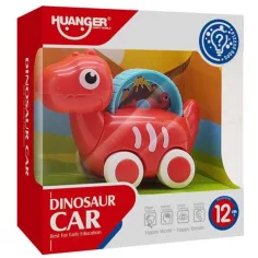 Crveni dinosaurus beba mali auto s pokretnim slikama 10,5cm