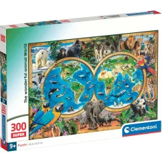 Čudesni životinjski svijet 300-dijelni Super puzzle - Clementoni