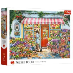 Cvjetna trgovina 1000 dijelova puzzle - Trefl