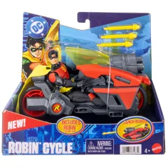 DC Robin akcijska figura s motorom i ispaljivačima raketa – Mattel