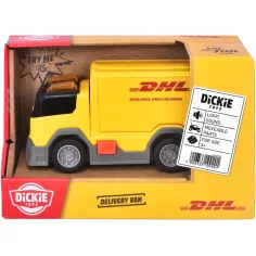 DHL dostavljačko vozilo s svjetlosnim i zvučnim efektima 15 cm - Dickie Toys
