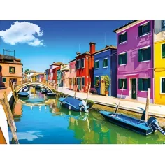 Dijamantni puzzle: Venecija dijamantni set 30x40cm