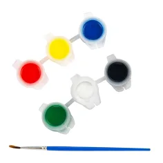 Dino Paint Set: Bojiva figura dinosaura s bojama i kistom 9-dijelni set slika 3