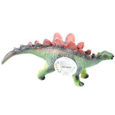 Dino World: Vinilna zvučna figura dinosaura Stegosaura s pamučnim punjenjem 35 cm slika 2