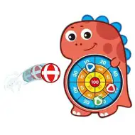 Dinosaur čičak igra pucanja u metu