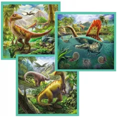 Dinosauri 3u1 puzzle - Trefl slika 2
