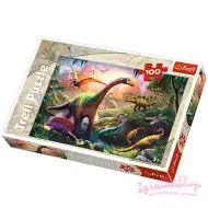 U zemlji dinosaura puzzle, 100 kom - Trefl