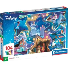 Disney Čarobni trenuci 104-dijelni Supercolor puzzle - Clementoni
