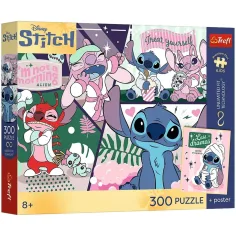 Disney Lilo & Stitch - 300 komada premium puzzle - Trefl