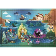 Disney: Mala sirena puzzle karta 1000kom - Clementoni slika 2