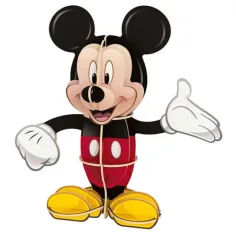 Disney: Mickey miš 104 komadni puzzle + 3D Mickey model - Clementoni slika 2