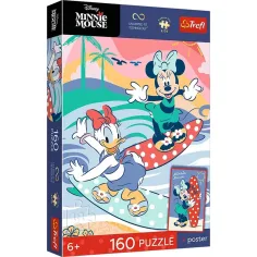 Disney Minnie miš 160kom UFT puzzle s posterom - Trefl