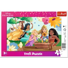 Disney Princeze 15 komada okvir puzzle - Trefl