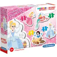 Disney Princeze 4u1 Supercolor puzzle - Clementoni