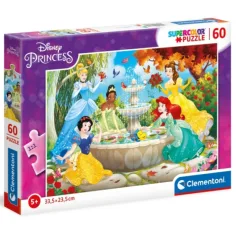 Disney Princeze 60komp. puzzle - Clementoni slika 1