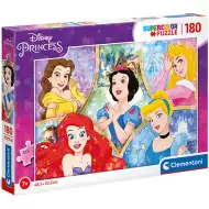 Disney Princeze Supercolor, puzzle 180kom - Clementoni