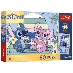 Disney Stitch Sladoledna zabava 60kom slagalica - Trefl